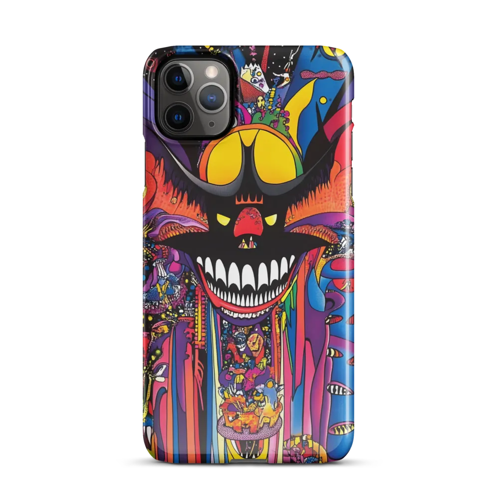 Whimsical Chaos: A Psychedelic Journey | Phone Case |  11 Pro Max | Snap Case | Glossy