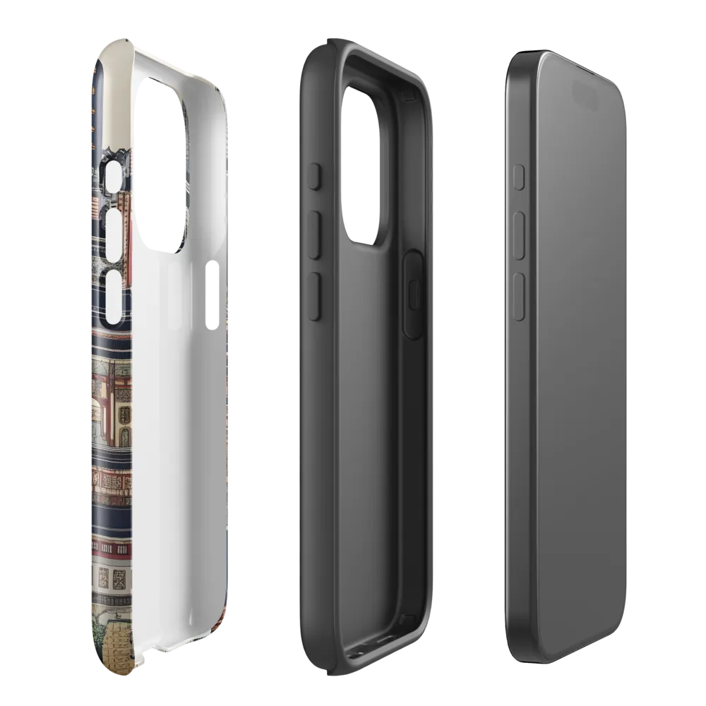 Urban Harmony: A Fusion of Tradition and Modernity | Phone Case |  15 Pro | Tough Case | Glossy