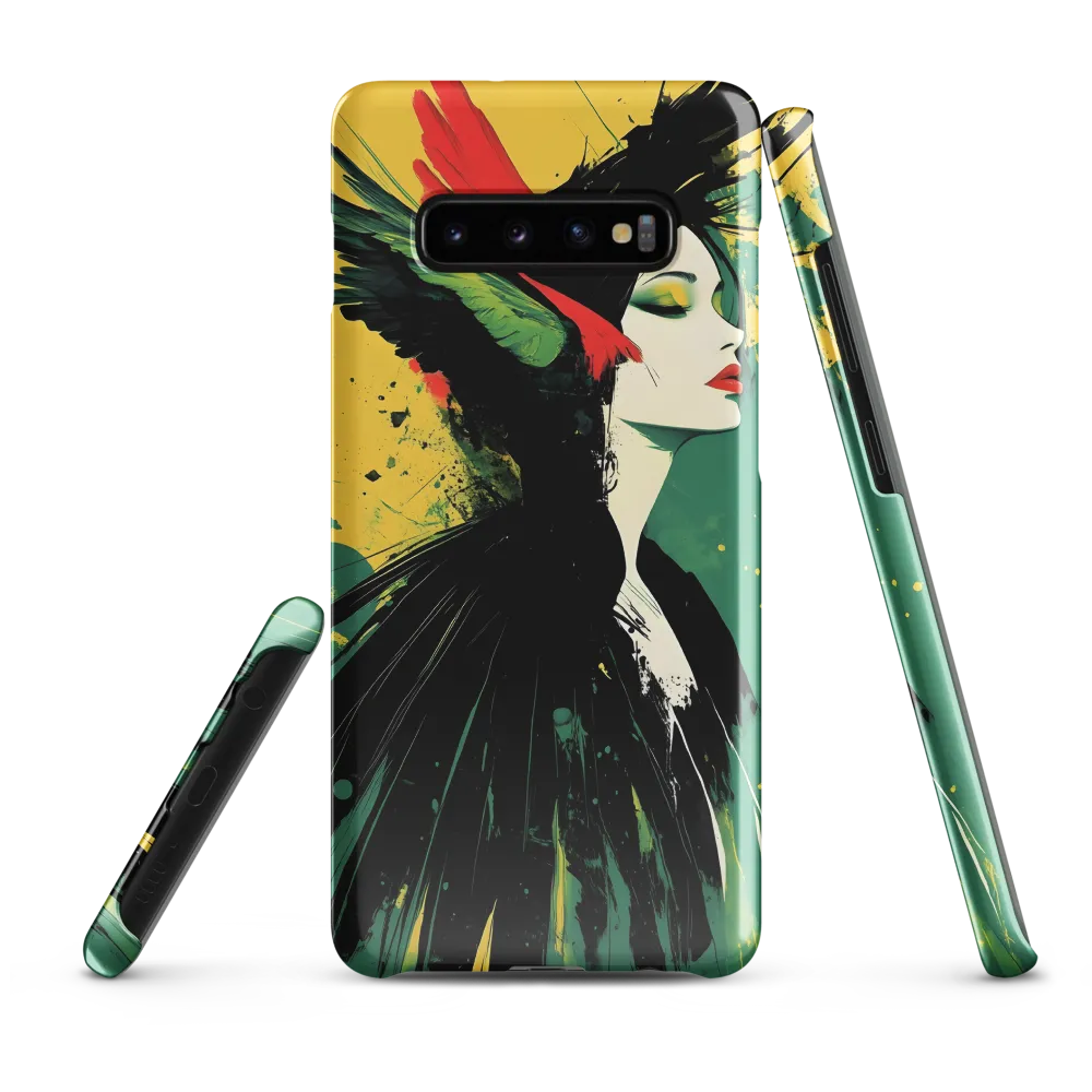 Embrace of the Wings | Phone Case |  S10 Plus | Snap Case | Glossy