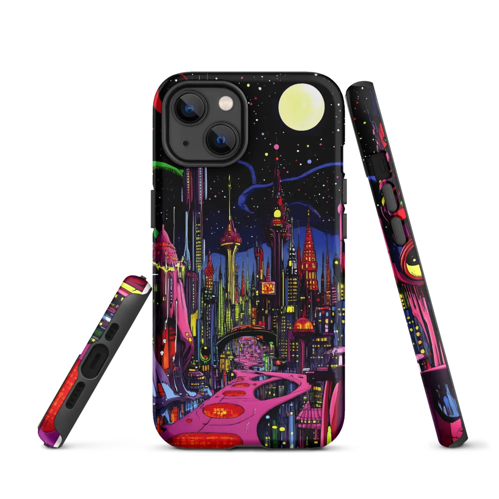 Neon Dreams of a Futuristic City