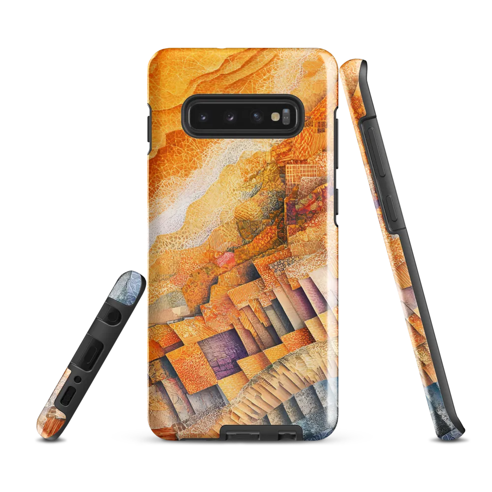 Waves of Warmth | Phone Case |  S10 Plus | Tough Case | Glossy