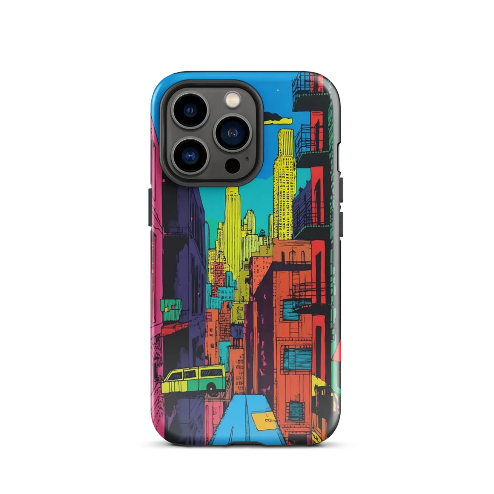 Urban Vibrance: A Pop Art Cityscape