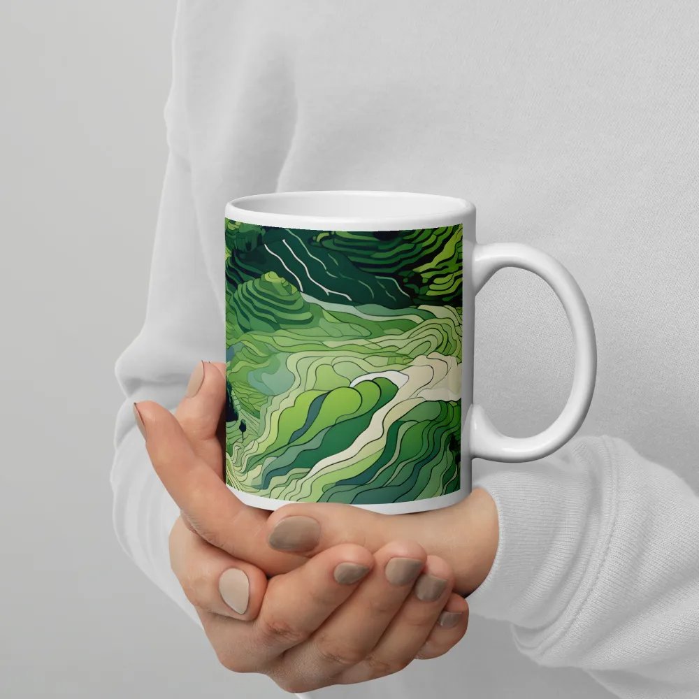 Harmony of the Lush Landscape | Mugs | Multiple Sizes & Colors