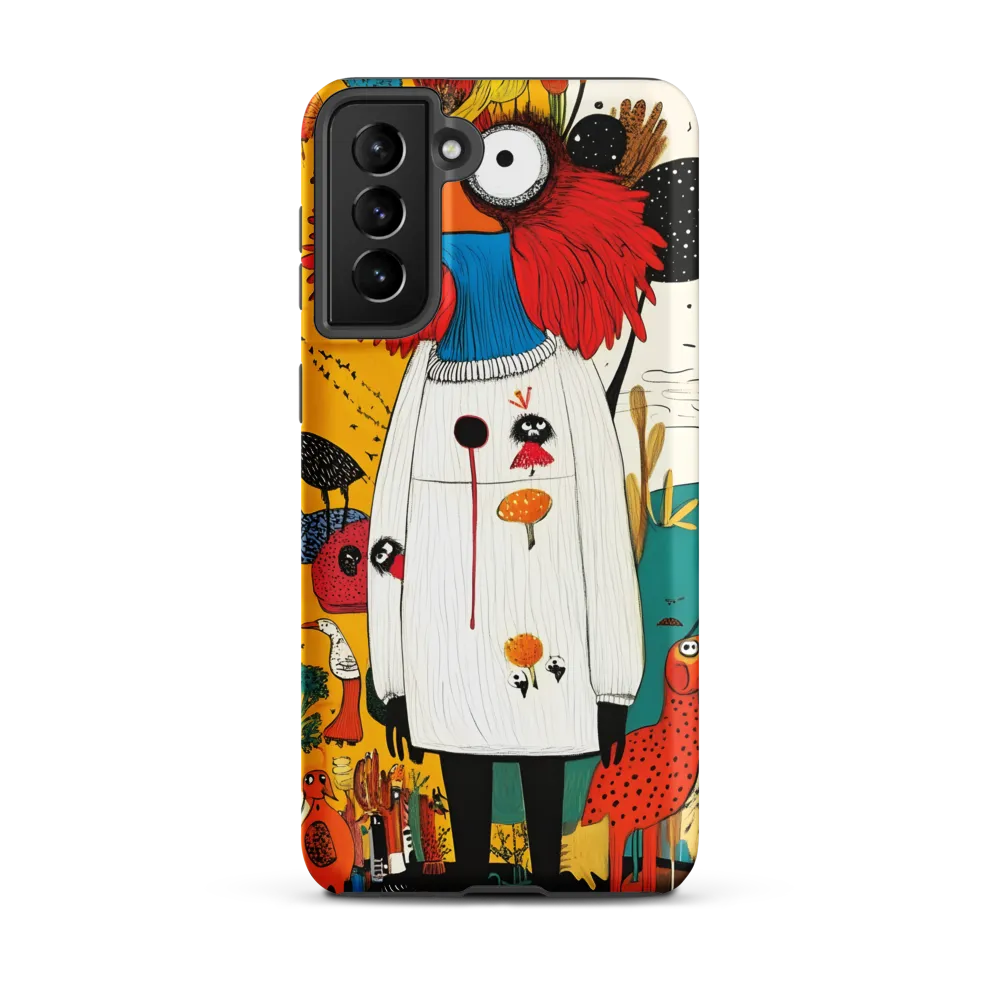 Whimsical Bird's Embrace