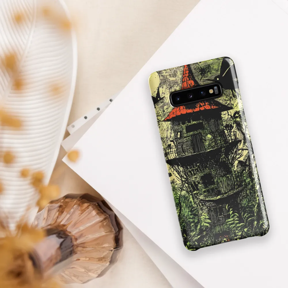 Enchanted Tower Under a Moonlit Sky | Phone Case |  S10 Plus | Snap Case | Glossy