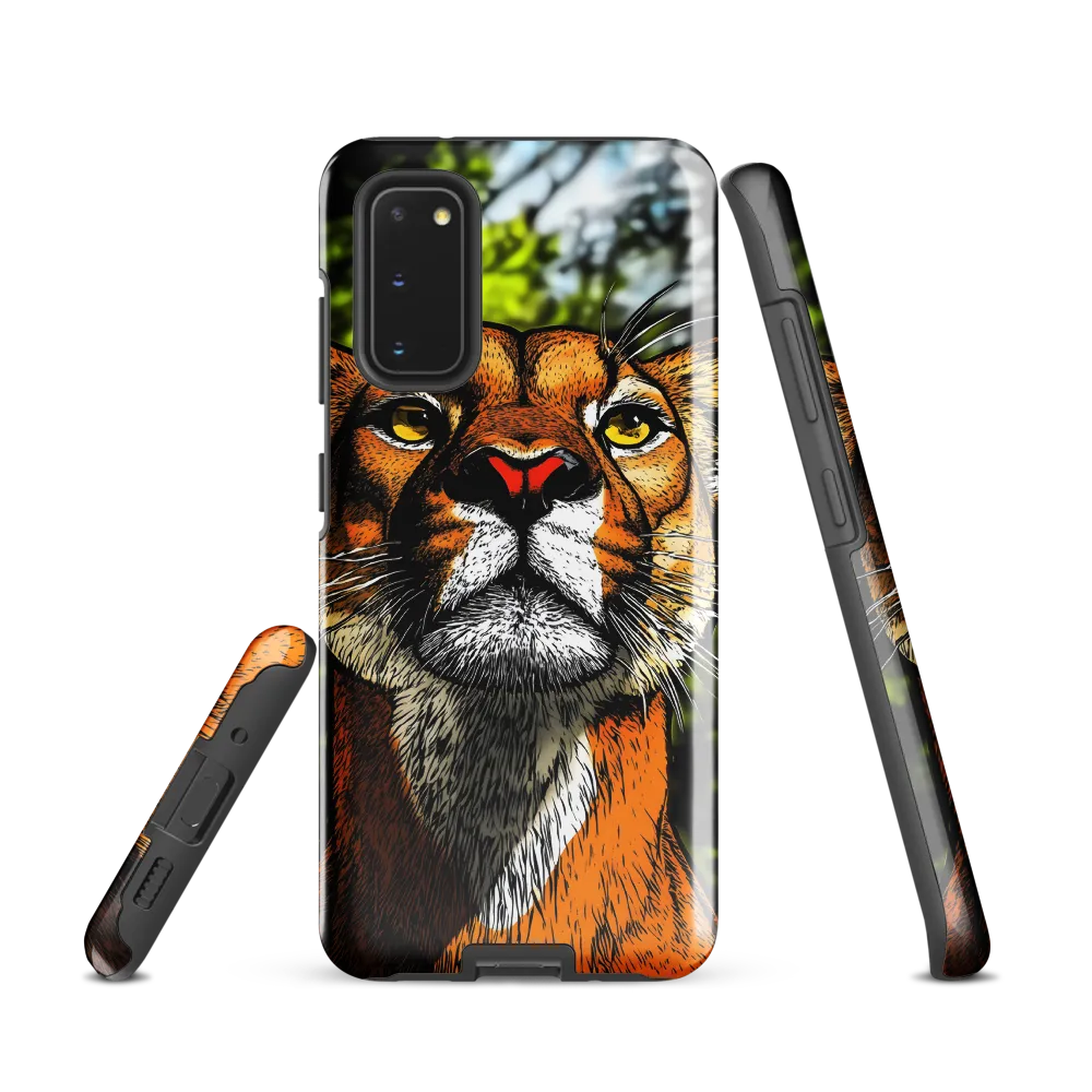 Regal Gaze: The Lioness in Focus