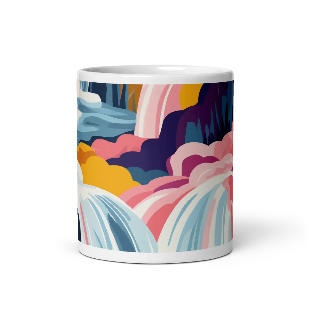 Cascades of Colorful Serenity | Mugs | Multiple Sizes & Colors