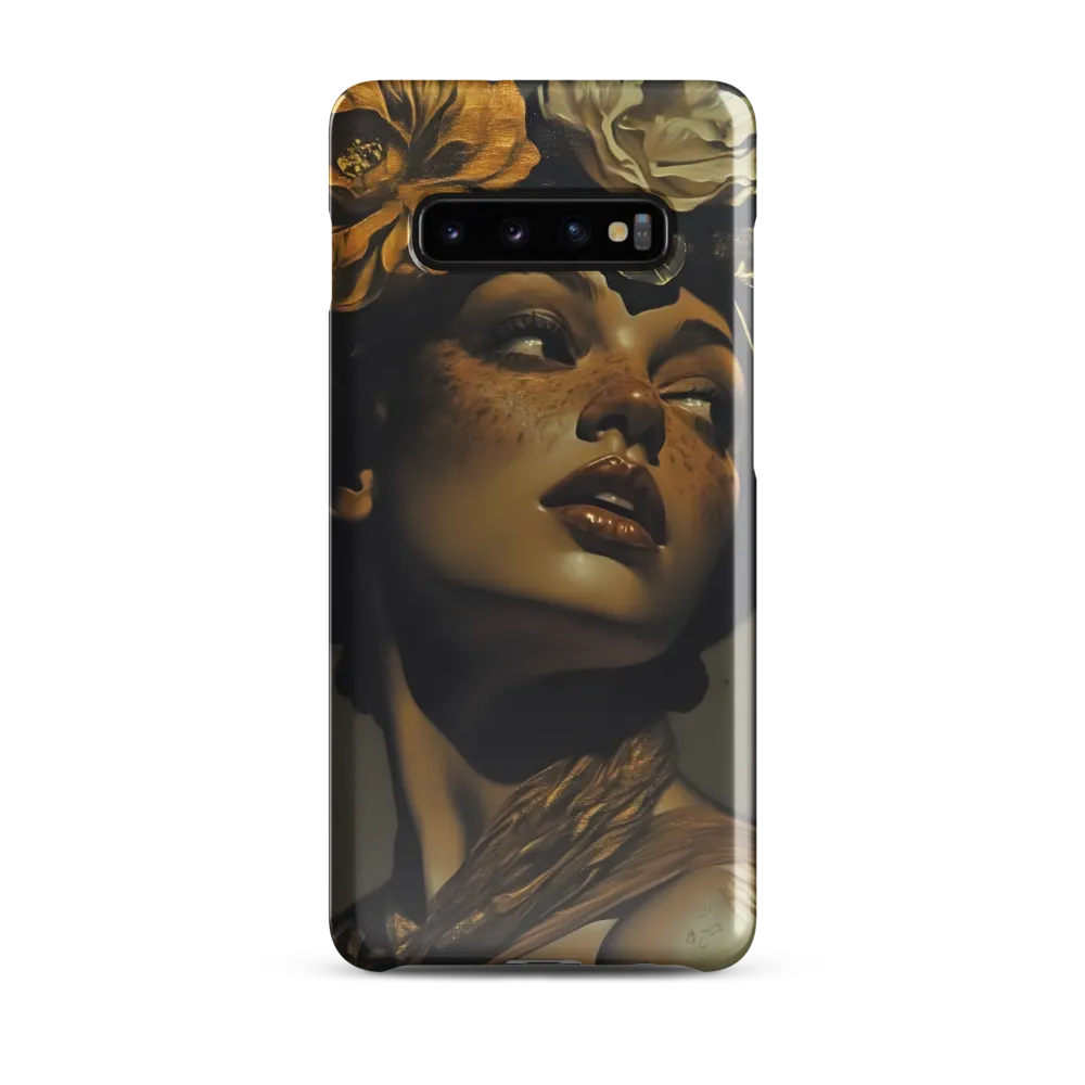 Gilded Serenity | Phone Case |  S10 Plus | Snap Case | Glossy