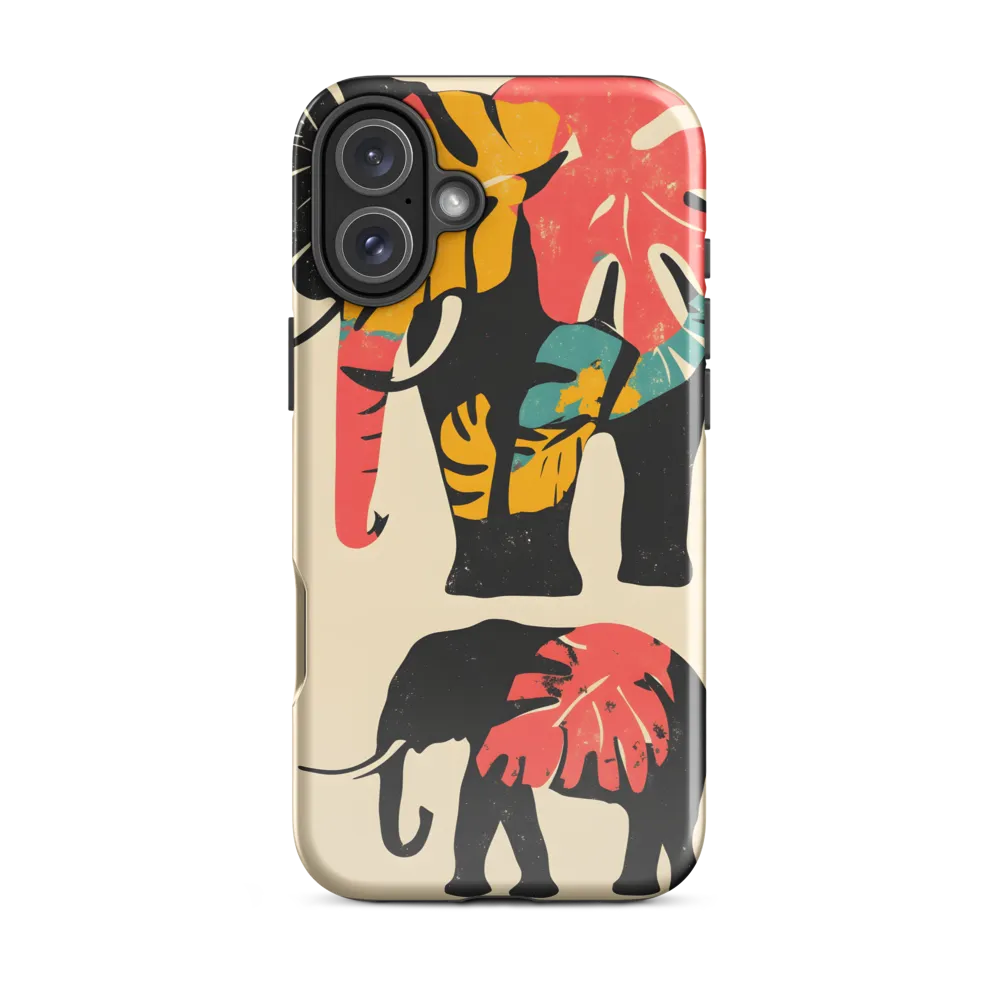 Tropical Elegance: The Elephant's Dance