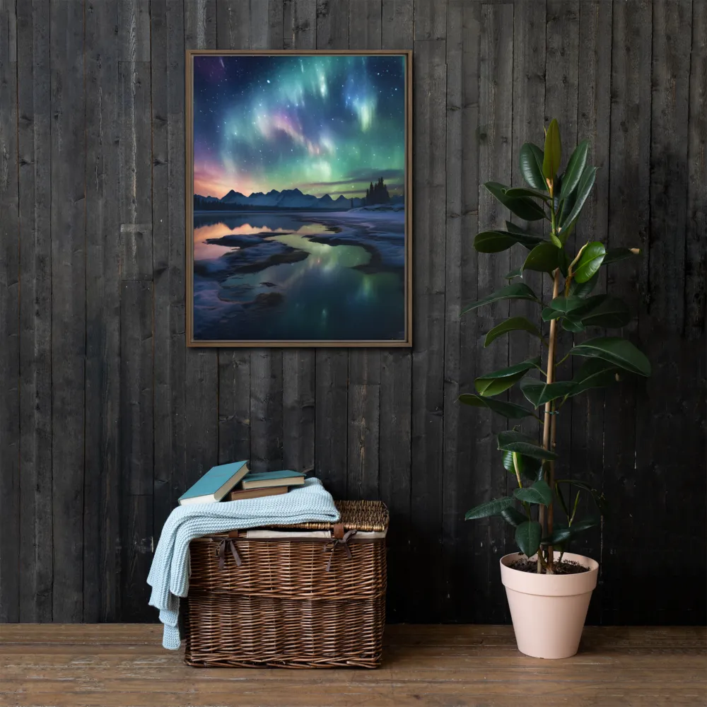 Ethereal Aurora: A Night Under the Stars