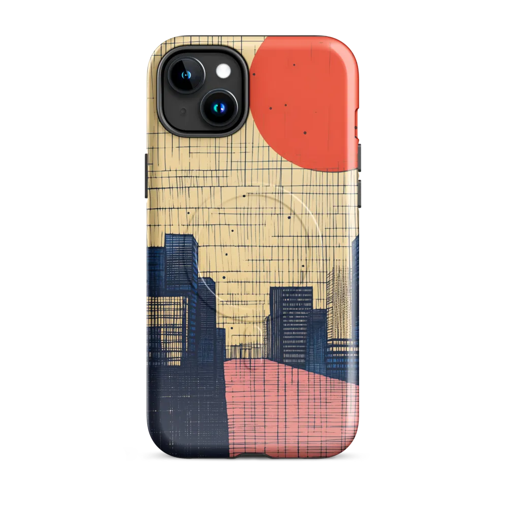 Urban Echoes: A Minimalist Cityscape