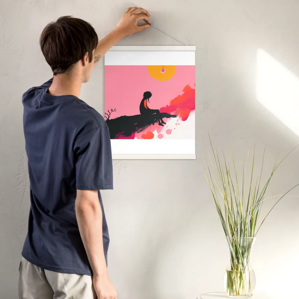 Whispers of the Sun | Poster With White Wood Hanger | 16″×20″