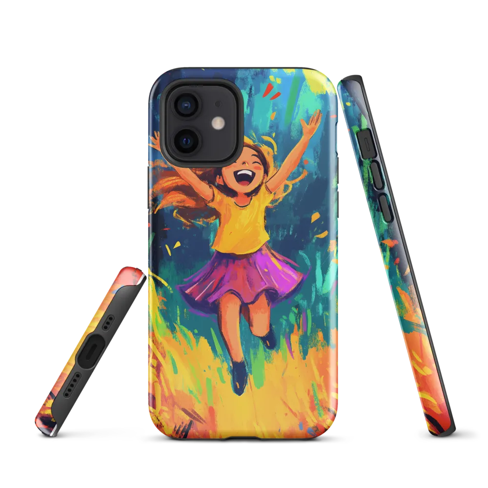 Joyful Escape into Nature | Phone Case |  12 | Tough Case | Glossy