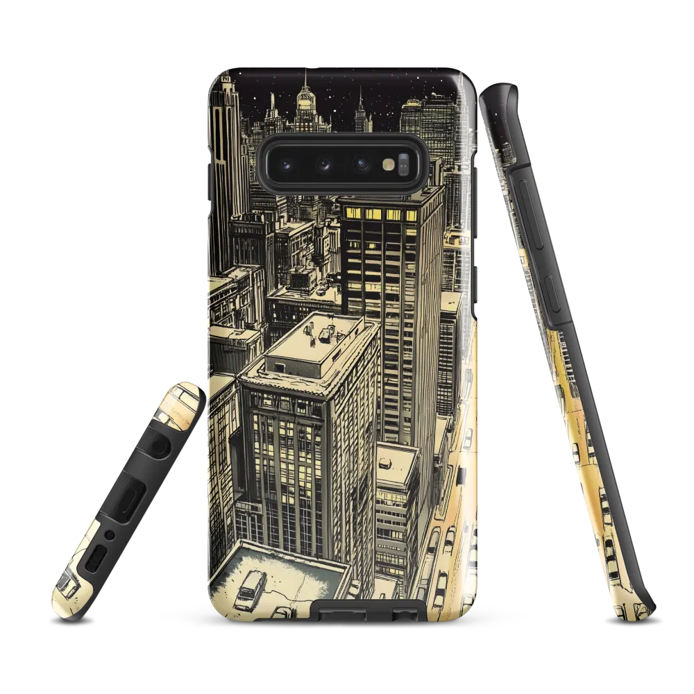 Nostalgia of the City at Night | Phone Case |  S10 Plus | Tough Case | Glossy