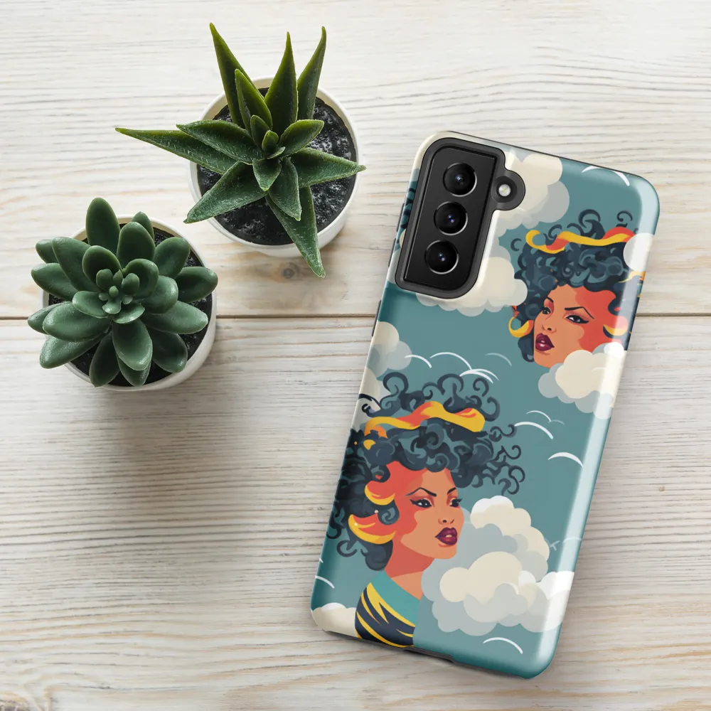 Whimsical Dreams in the Sky | Phone Case |  S21 Plus | Tough Case | Glossy