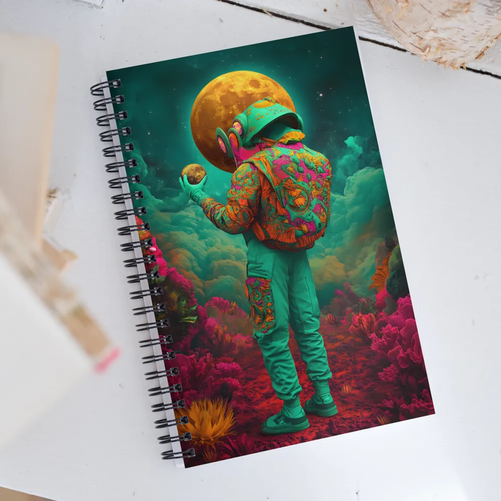 Cosmic Explorer: A Dance with the Unknown | Spiral Notebook