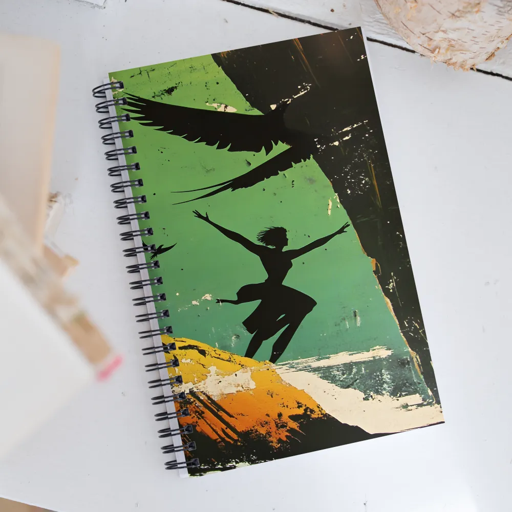 Soaring Into Freedom | Spiral Notebook