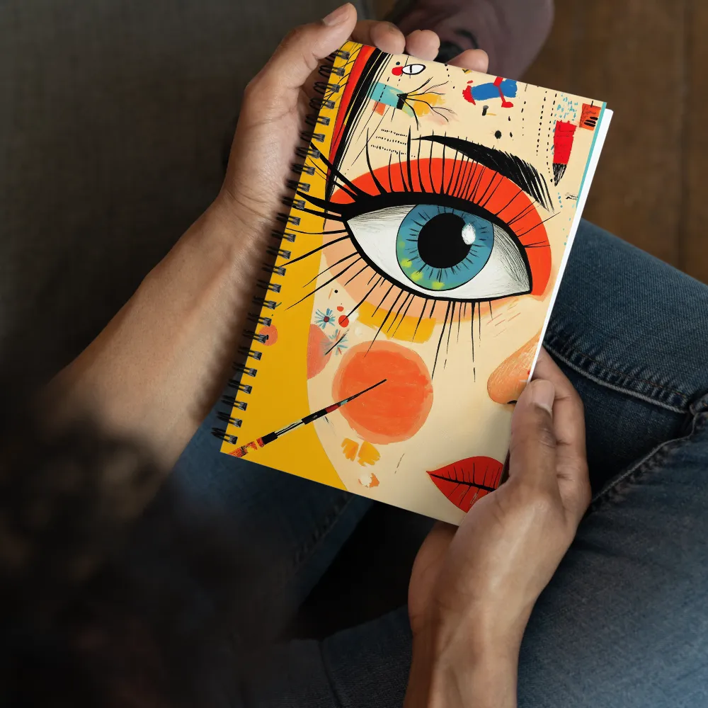 Through the Looking Eye | Spiral Notebook