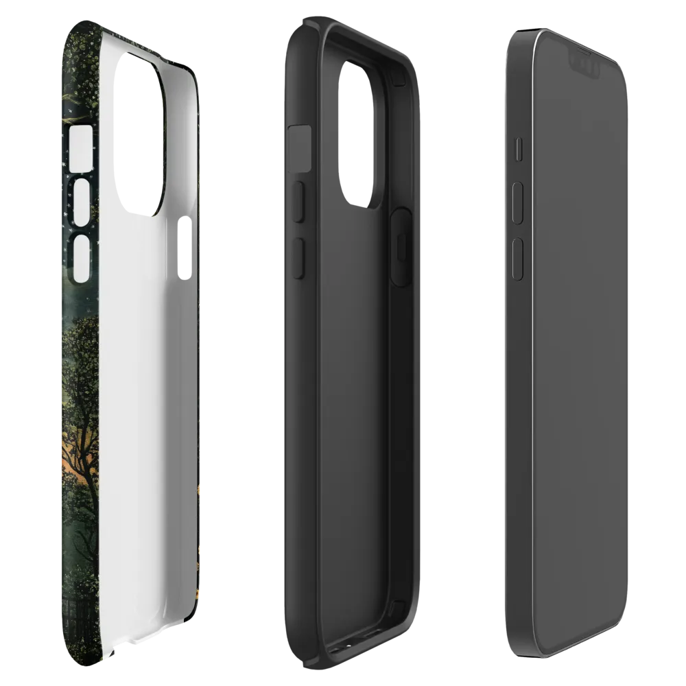 Mystical Nightscape Under the Full Moon | Phone Case |  13 Pro Max | Tough Case | Matte