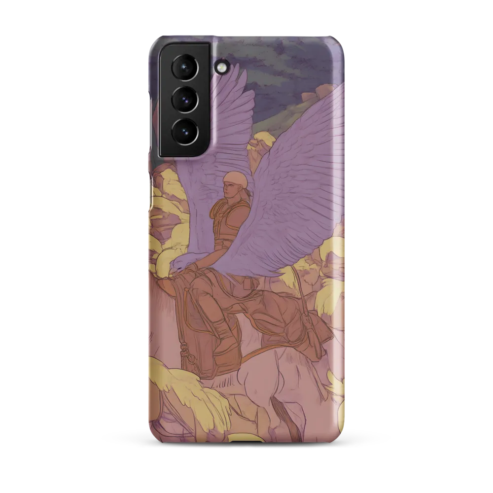 The Winged Guardian | Phone Case |  S21 Plus | Snap Case | Matte