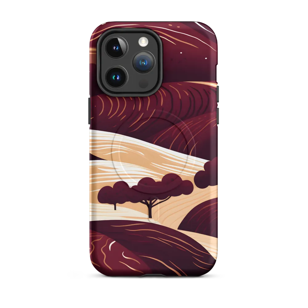 Serenity in the Hills | Phone Case |  14 Pro Max | MagSafe® Tough Case | Matte