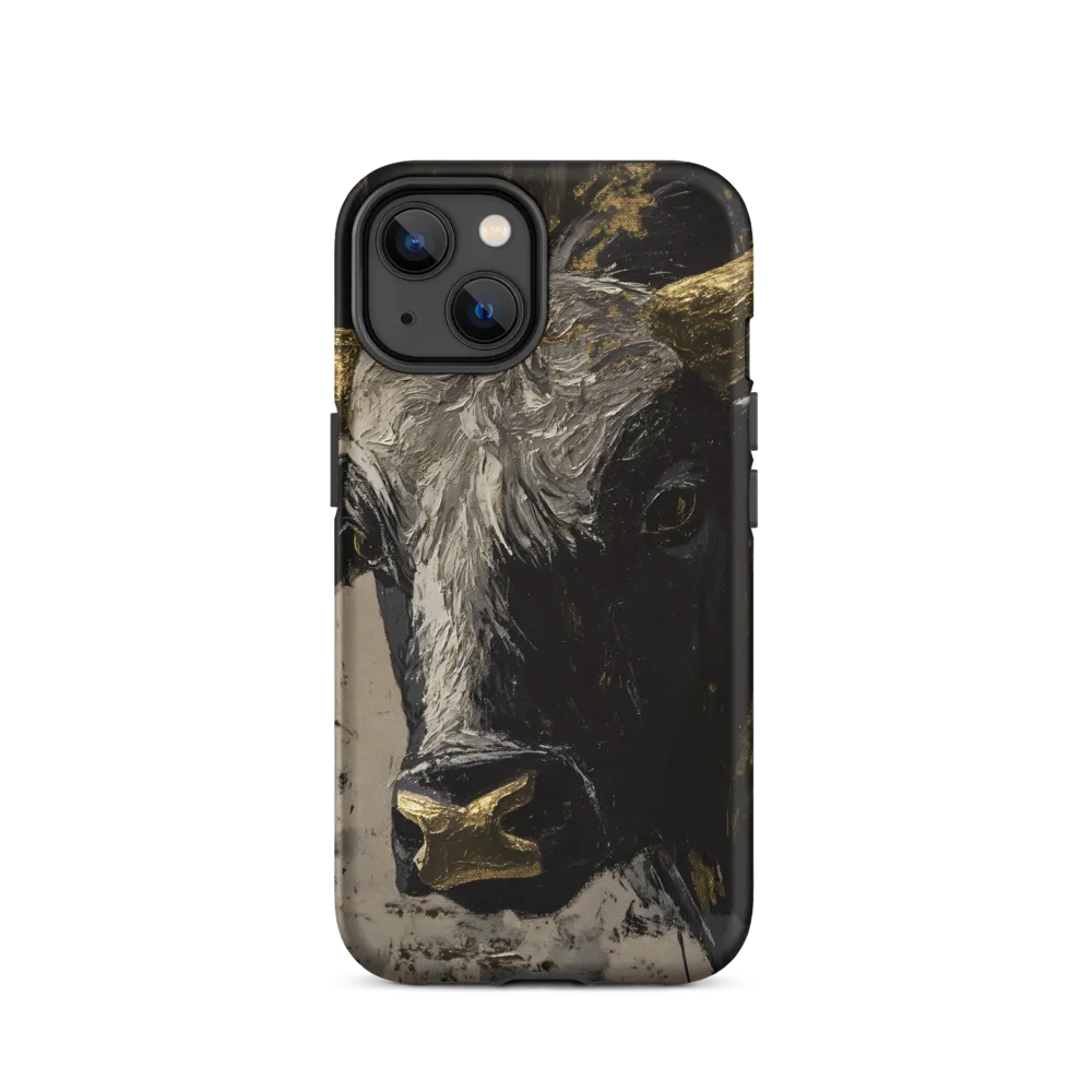 Majestic Bull: The Power in Black and Gold