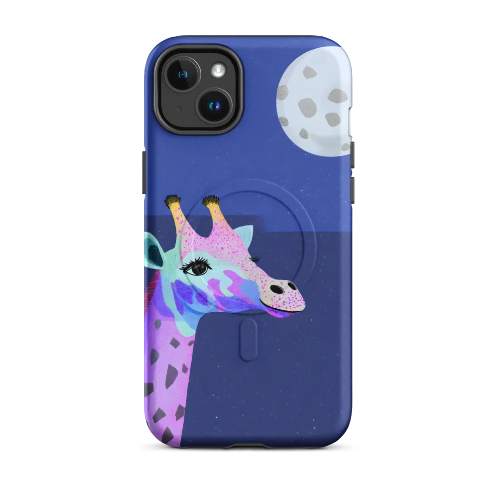 Whimsical Giraffe Under the Stars