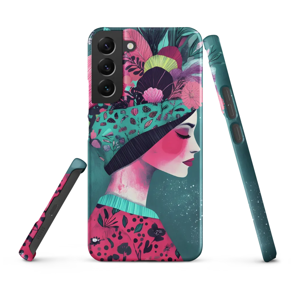 Whimsical Floral Portrait