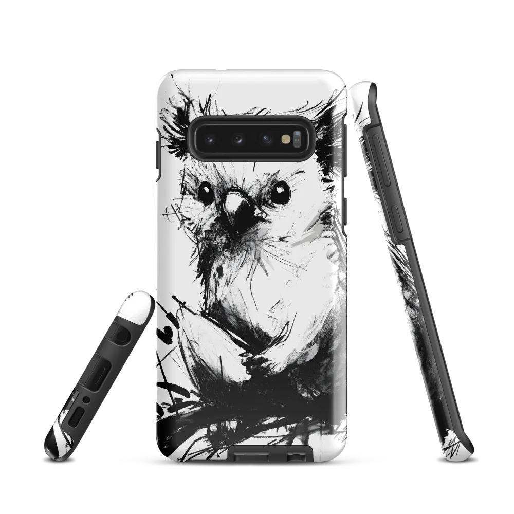 Whimsical Koala in Ink