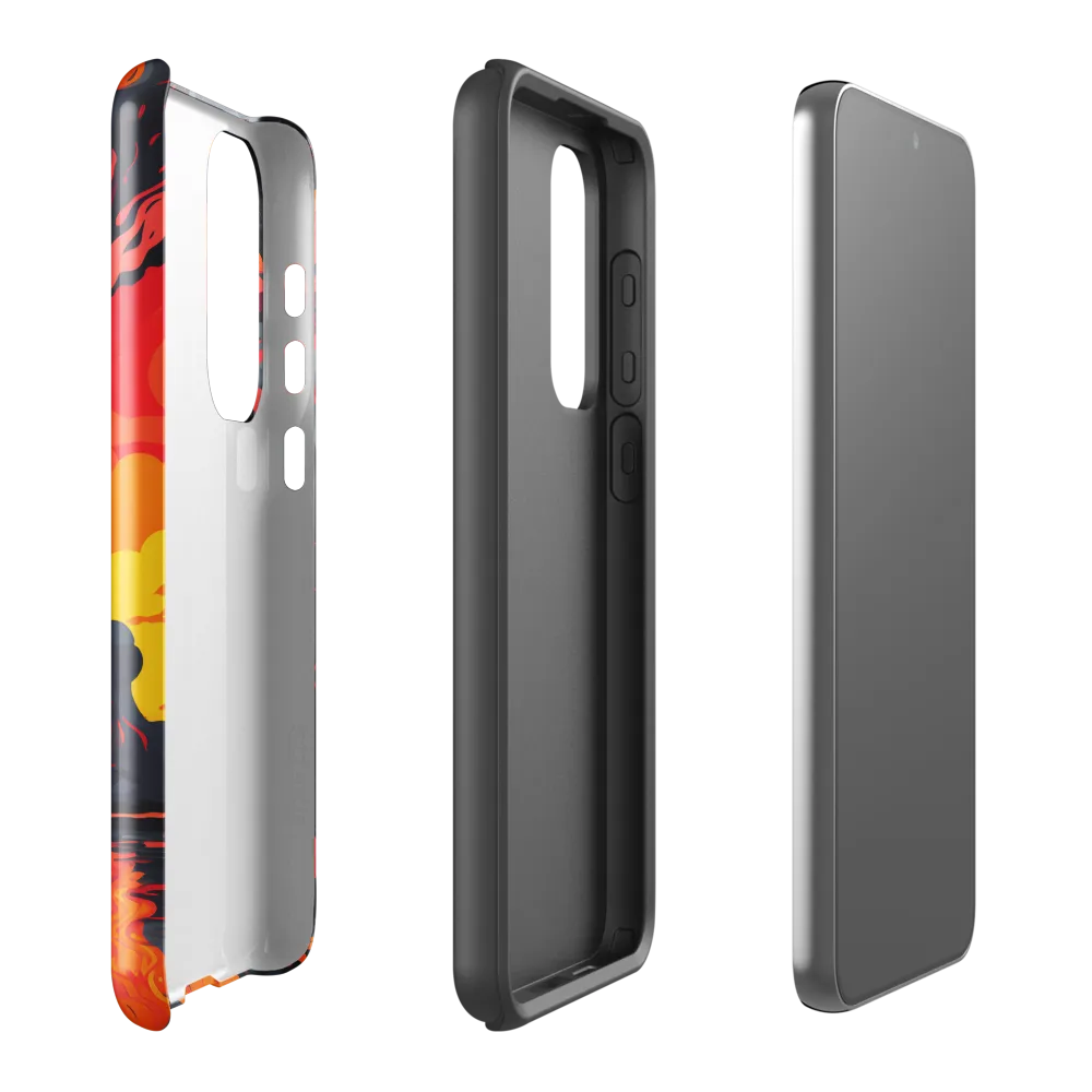 Eruption of Colors | Phone Case |  S23 Plus | Tough Case | Glossy