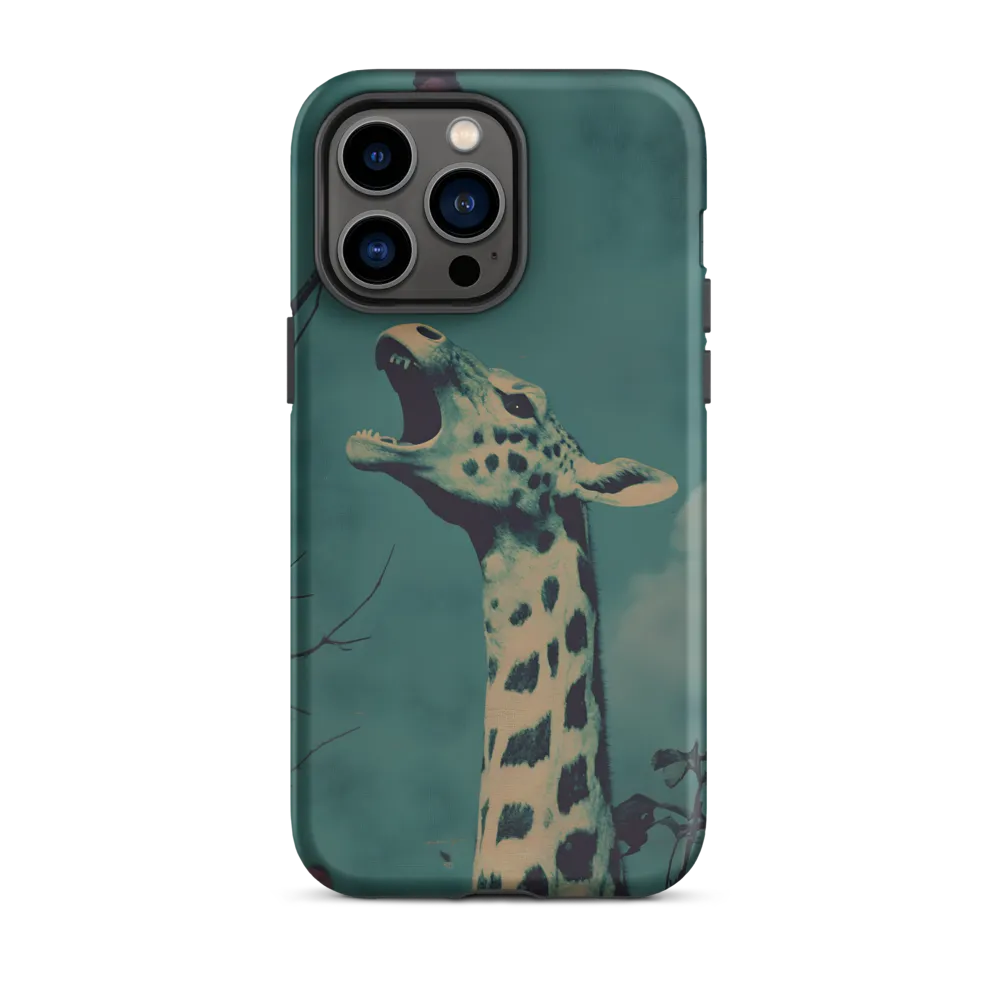 Whispers of the Tall: A Surreal Giraffe Encounter