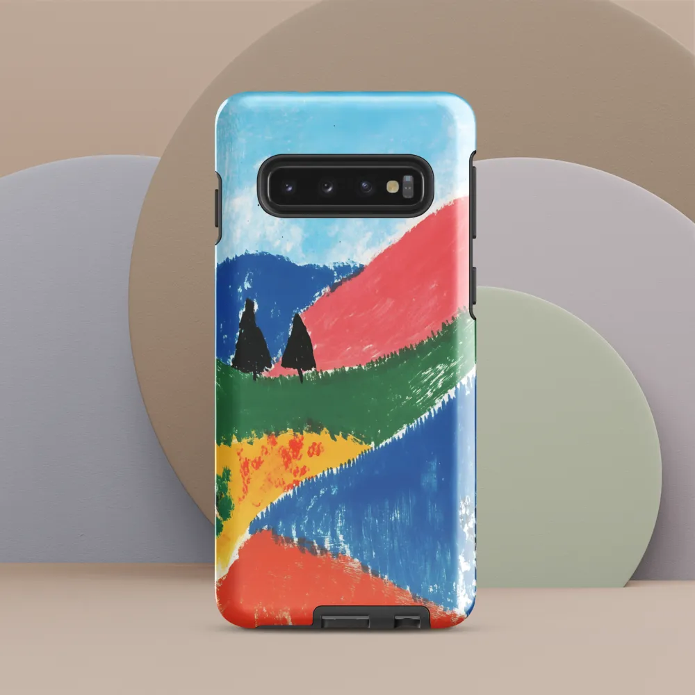 Harmonic Landscapes | Phone Case |  S10 | Tough Case | Glossy