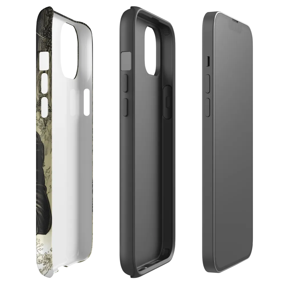 Guardian of Shadows | Phone Case |  14 Plus | Tough Case | Matte