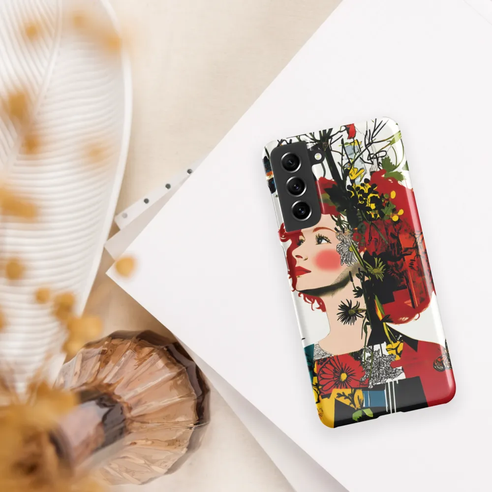 Floral Dreams | Phone Case |  S21 | Snap Case | Glossy