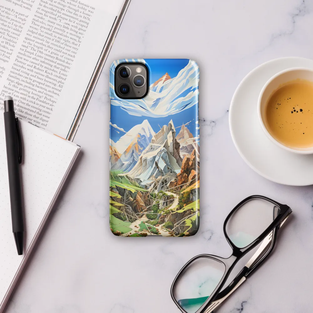 Geometric Symphony of Nature | Phone Case |  11 Pro Max | Snap Case | Glossy