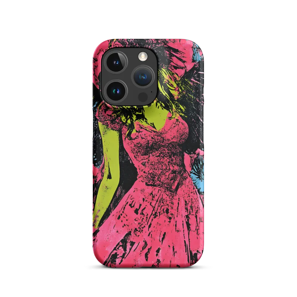 Mystical Angel in Neon Dreams
