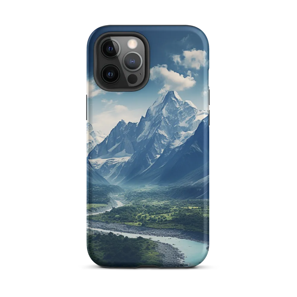 Majestic Serenity: A Landscape of Mountains and Rivers