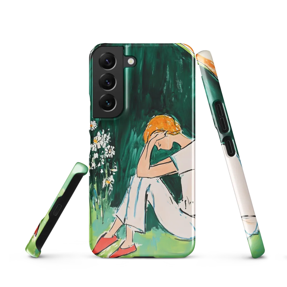 Silent Sorrow | Phone Case |  S22 | Snap Case | Glossy