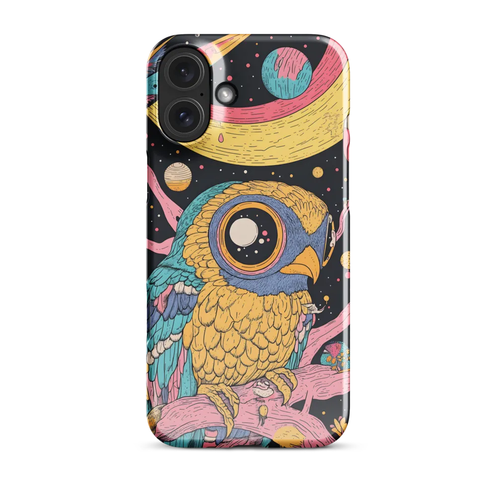 Whimsical Cosmic Owl