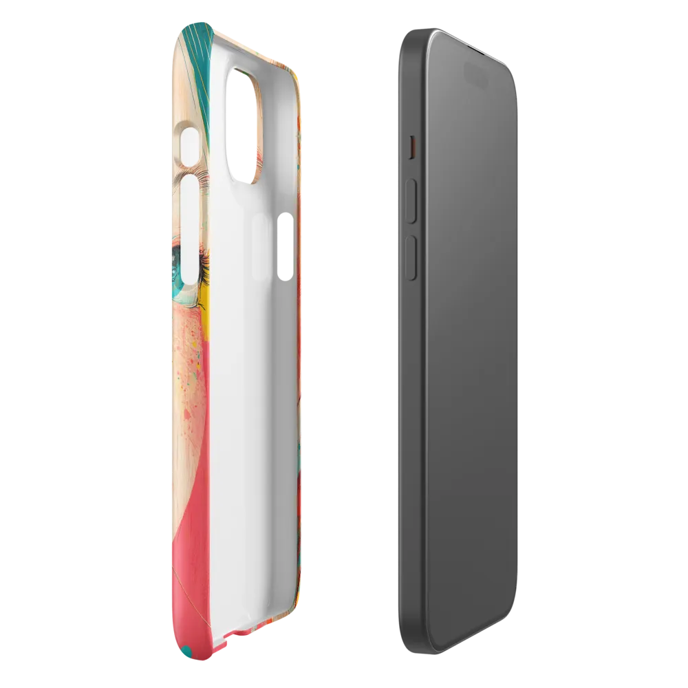 Whispers of Color | Phone Case |  15 Plus | Snap Case | Glossy