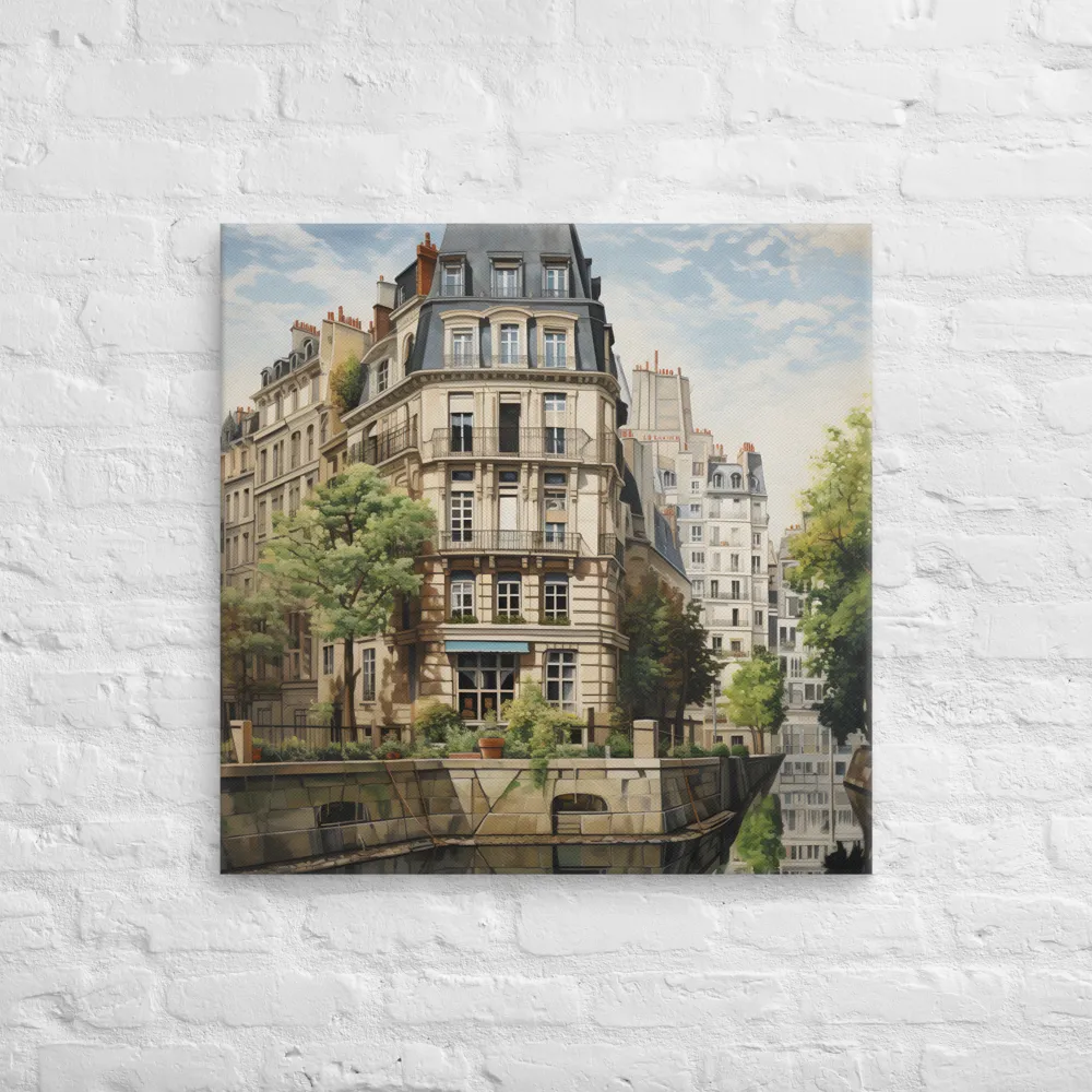 Reflections of Paris | Canvas | 28″×28″