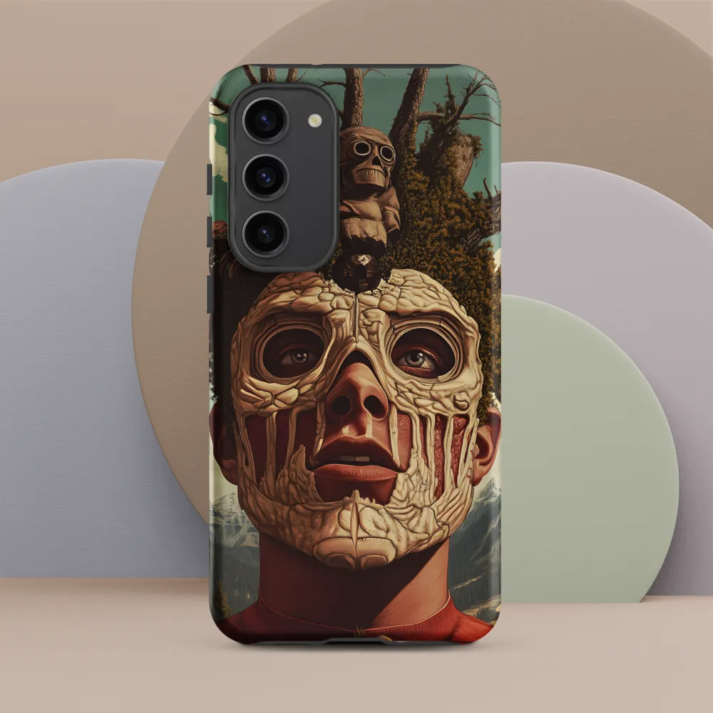 Nature's Mask: A Surreal Exploration