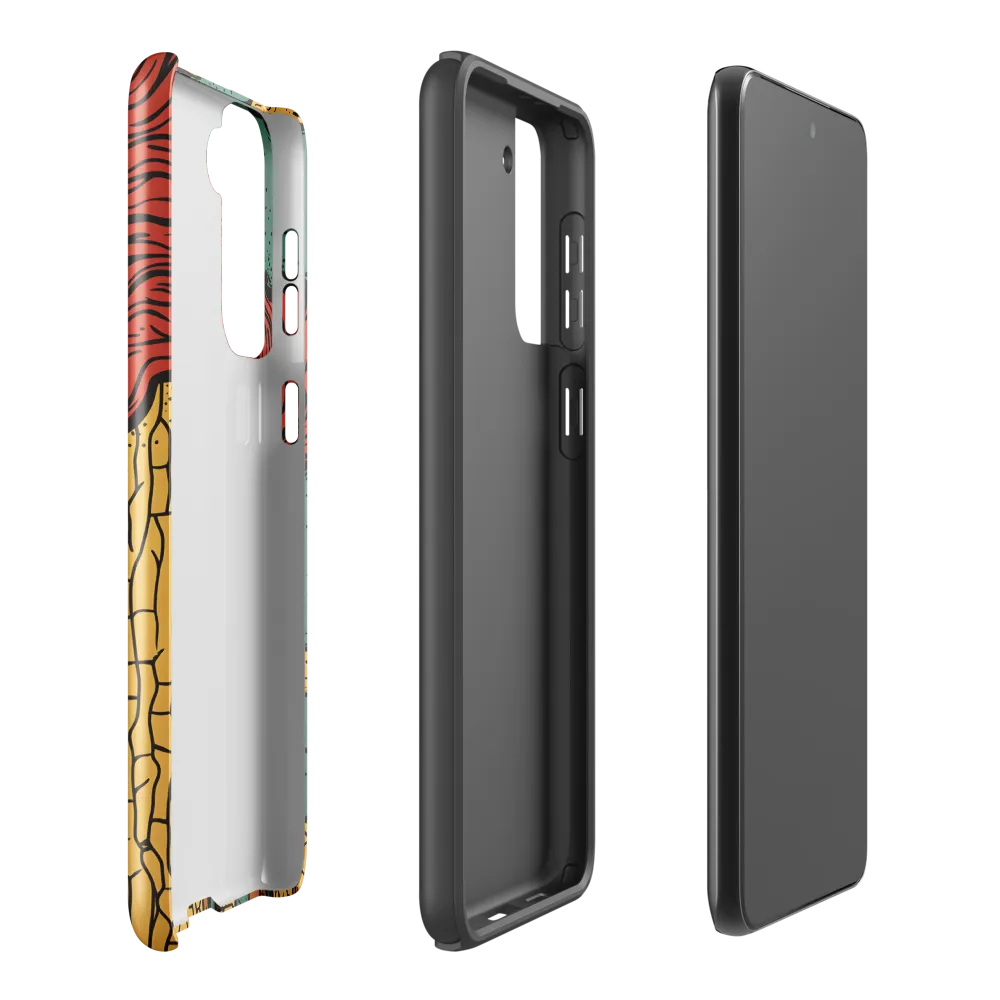 Whimsical Gaze from the Cliff | Phone Case |  S21 Plus | Tough Case | Glossy