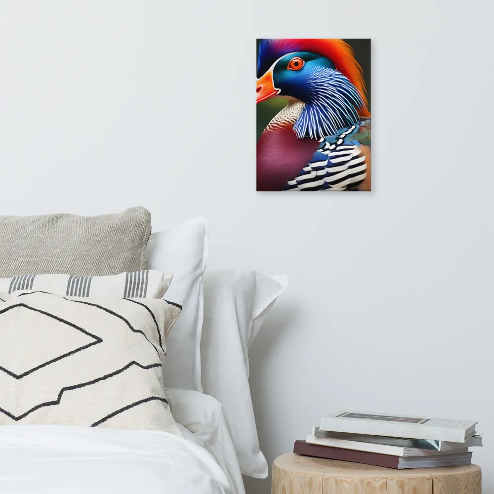 The Majestic Mandarin | Canvas | 12″×16″