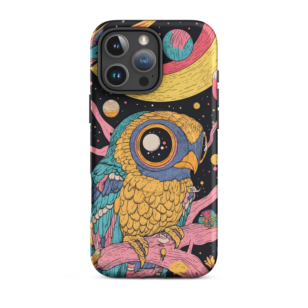 Whimsical Cosmic Owl