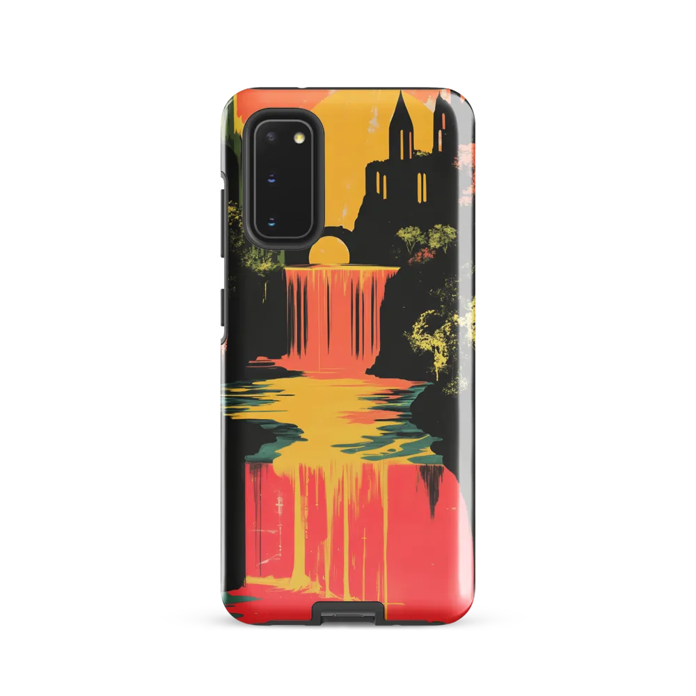 Elysian Echoes: A Surreal Reflections | Phone Case |  S20 | Tough Case | Glossy