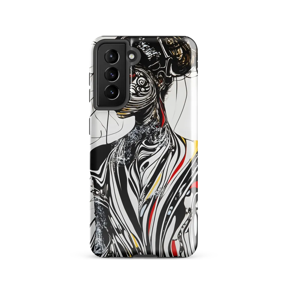 Whispers of the Abstract | Phone Case |  S21 | Tough Case | Glossy