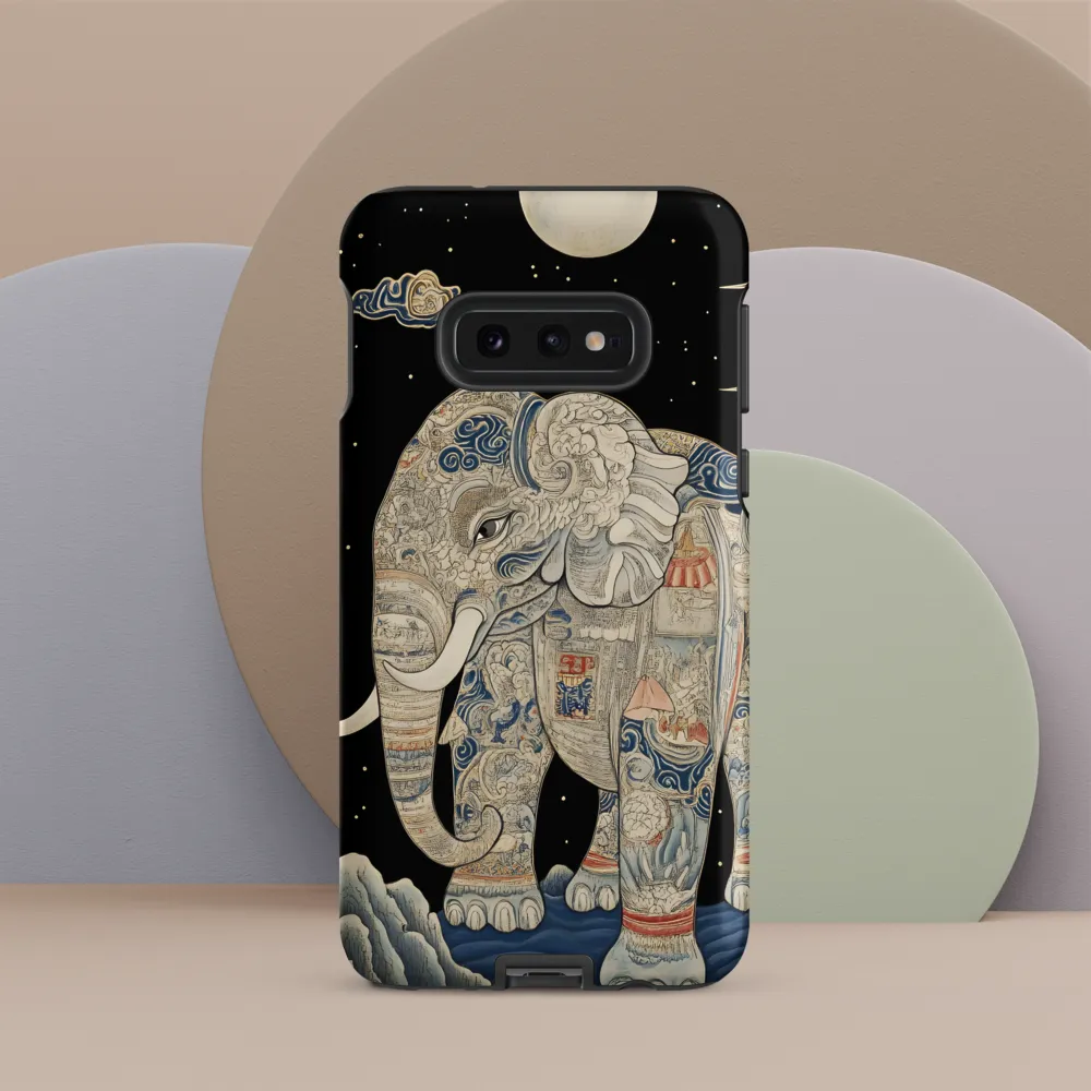The Majestic Tale of the Painted Elephant | Phone Case |  S10e | Tough Case | Matte