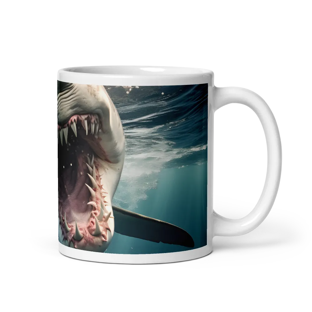 Fierce Majesty of the Ocean | Mug with White inside | 11 oz