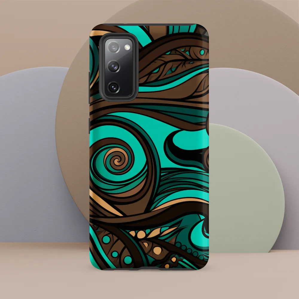 Fluctuating Currents | Phone Case |  S20 FE | Tough Case | Matte